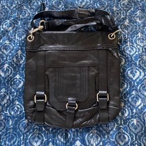 The Sak black leather handbag